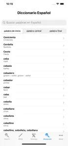 Spanish Dictionary English screenshot #1 for iPhone