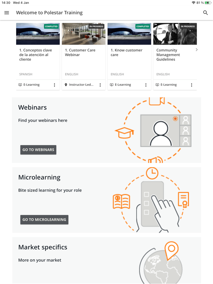 Polestar Training Platform