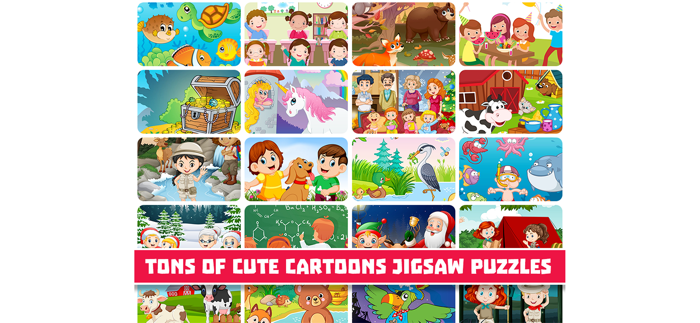 Super Cartoon Jigsaw Puzzles