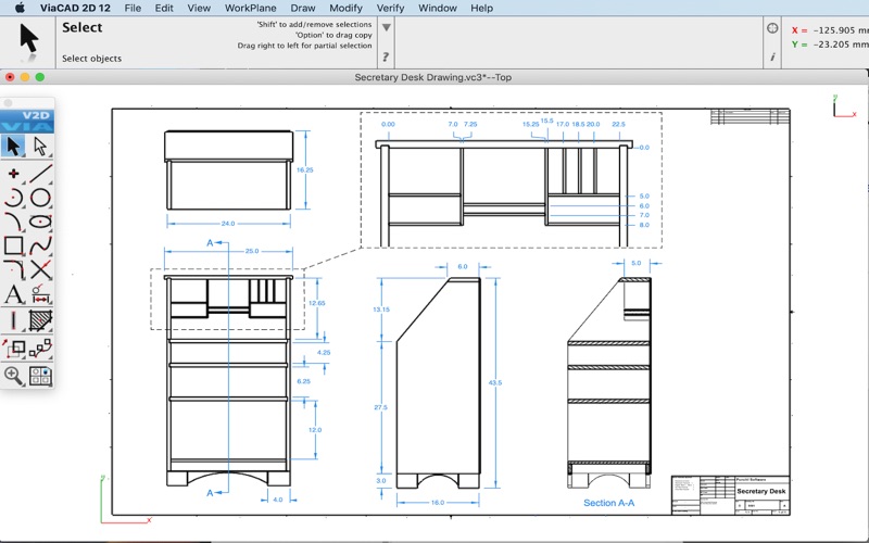 viacad 2d 12 iphone screenshot 1