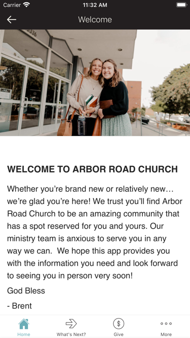Arbor Road Church Screenshot