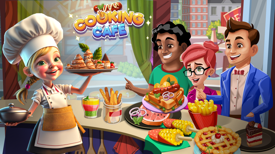 #1. Cooking Cafe: Chef Restaurant (iOS) 由: Appricot Studio