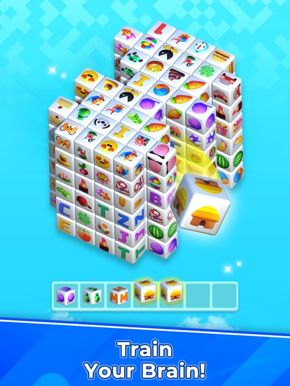 Cube Tile Match 3D Masterのおすすめ画像1