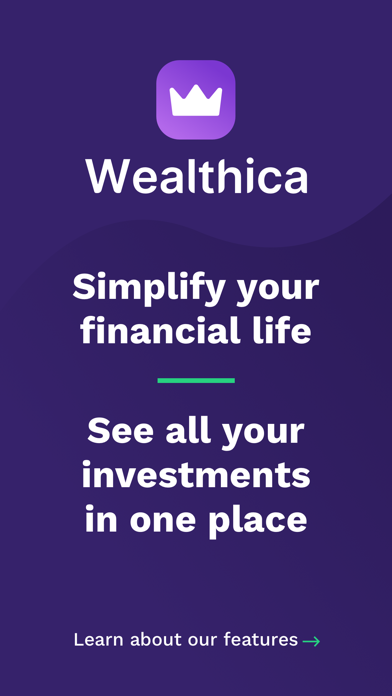 Wealthica Screenshot
