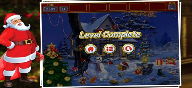 Christmas Hidden Object puzzle