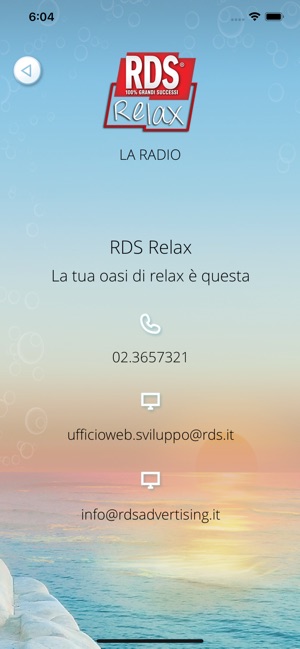 RDS Relax su App Store