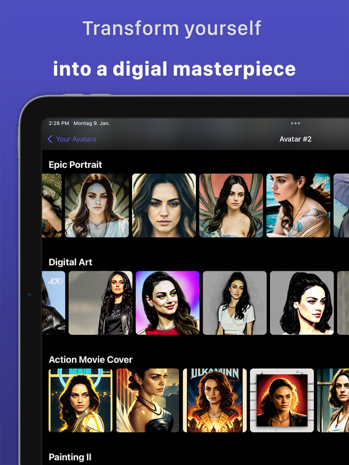 AvatarMe - AI Pictures of You