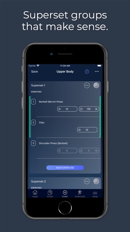 ExerSci Workout Log screenshot-3