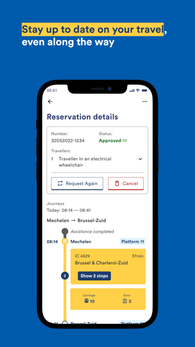 SNCB Assist Screenshot