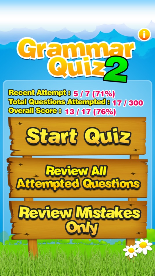 #1. Grammar Quiz 2 Lite (iOS) 由: The Rocket Studio