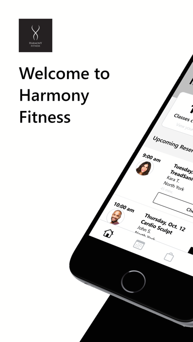 Harmony Fitness Toronto Screenshot