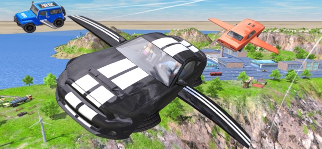 Flying Car Extreme Simulator(圖7)-速報App