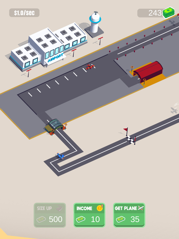 Airport Idle Clicker