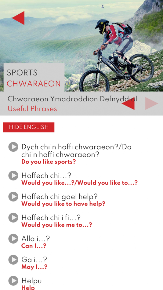 #2. Chwaraeon Trwy’r Gymraeg (iOS) Podle: Galactig Cyf