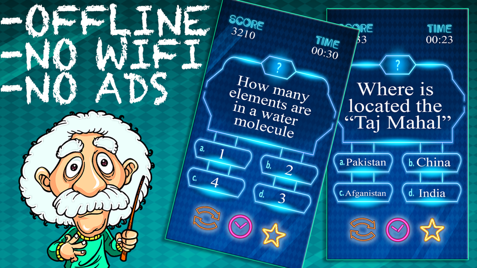 #2. Quiz Games Offline No WIFI Fun (iOS) By: Quartz Games LLC