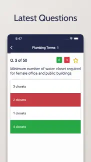 journeyman plumber test prep iphone screenshot 1