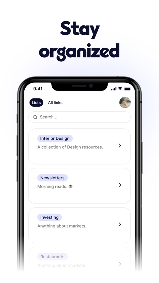 #4. Jota - Save links easily (iOS) 由: Shoreditch Design Studio Ltd