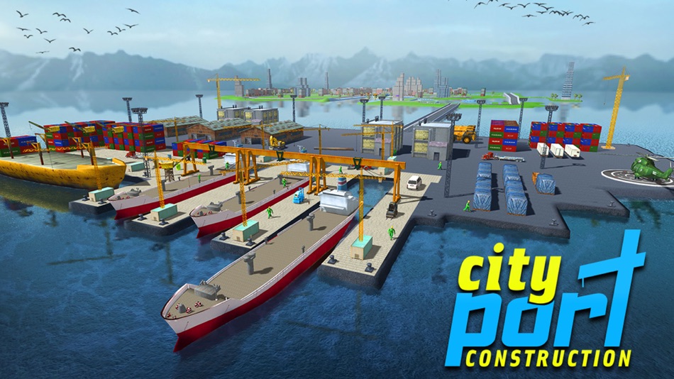 #1. Sea Port Builder Construction (iOS) By: Sundas Ahmed