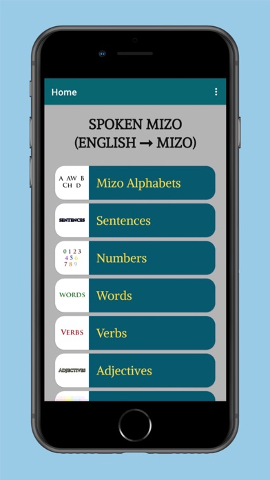 Spoken Mizo (English to Mizo) Screenshot