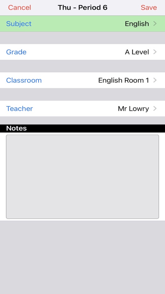#3. School Schedule for Class (iOS) 由: SMC Analysts Ltd