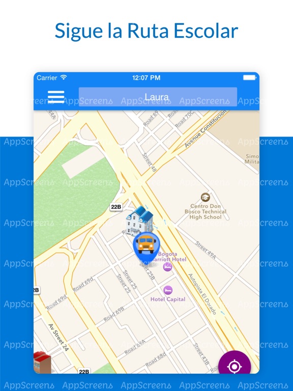 Bus esCool iPad screenshot 2 - Education app