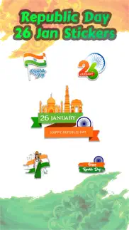 republic day india - wasticker iphone screenshot 1