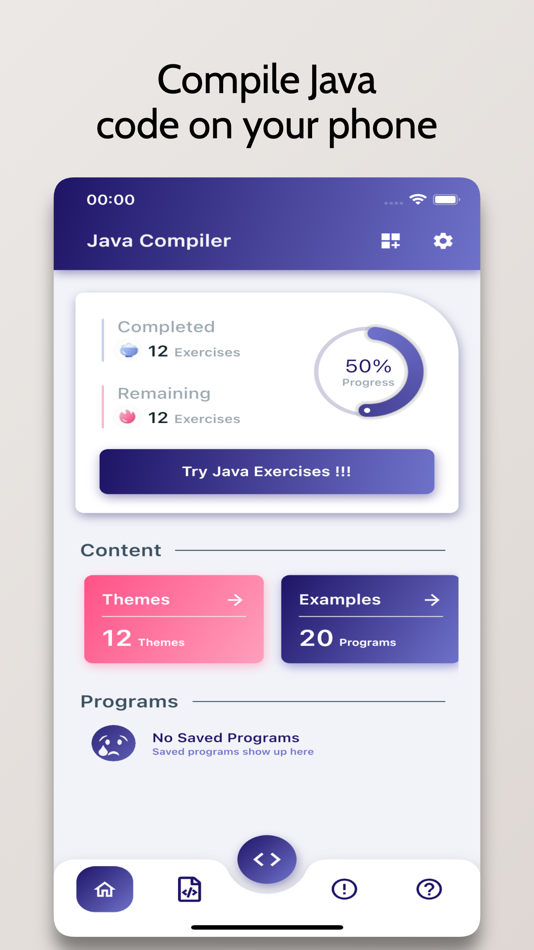 #1. Compile Java - Run .java Code (iOS) De: OnePercent
