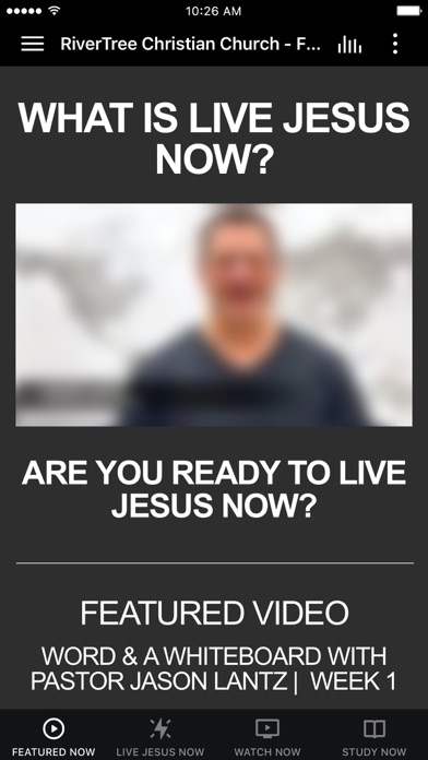 Live Jesus Now by RiverTree Screenshot