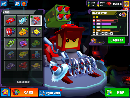 Car Eats Car 5 - Battle Arena iPad screenshot 6 - Games app