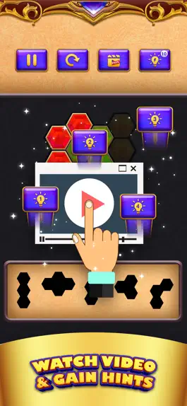 Game screenshot Hexa Block Puzzle Golden Touch hack