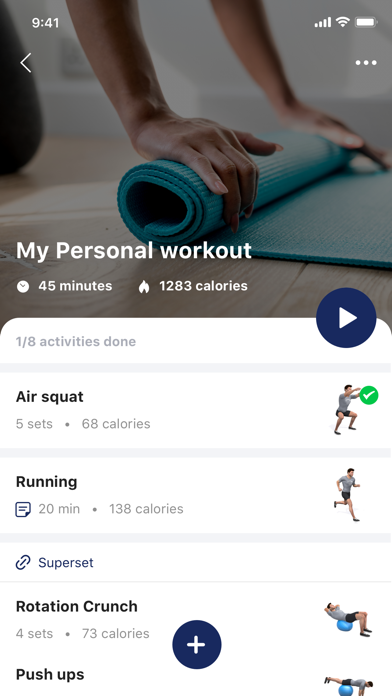 LiveWell Fitness Screenshot