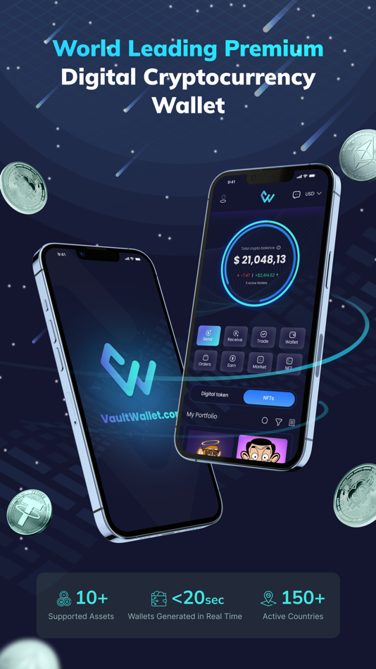 #1. Vault Wallet (iOS) 由: Vault Group