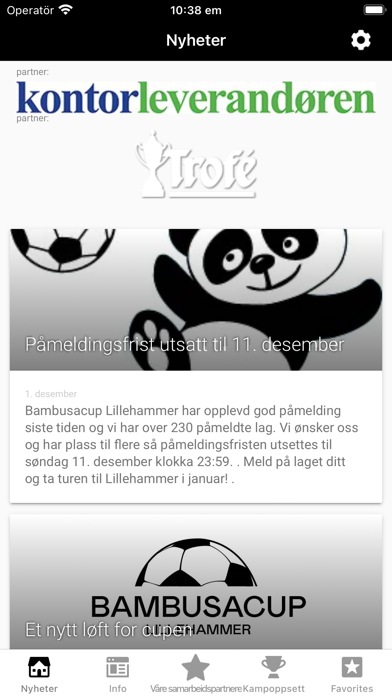 Bambusa Cup Lillehammer Screenshot