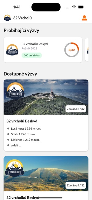 32 Vrcholů on the App Store