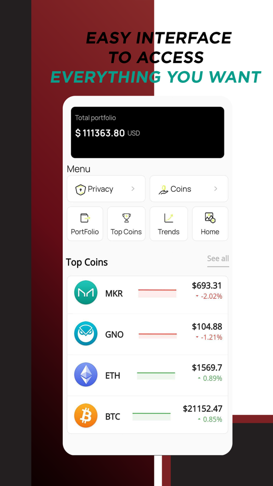 #1. Bitcoin Trader App (iOS) 게시자: INFOANTS LLP