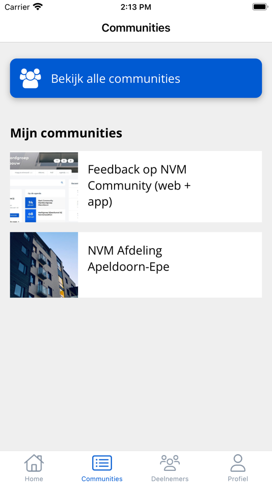 #4. NVM Community (iOS) By: Yard Digital Agency