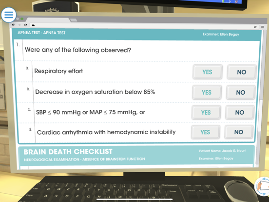 Gift of Life Institute BD Exam iPad screenshot 10 - Medical app