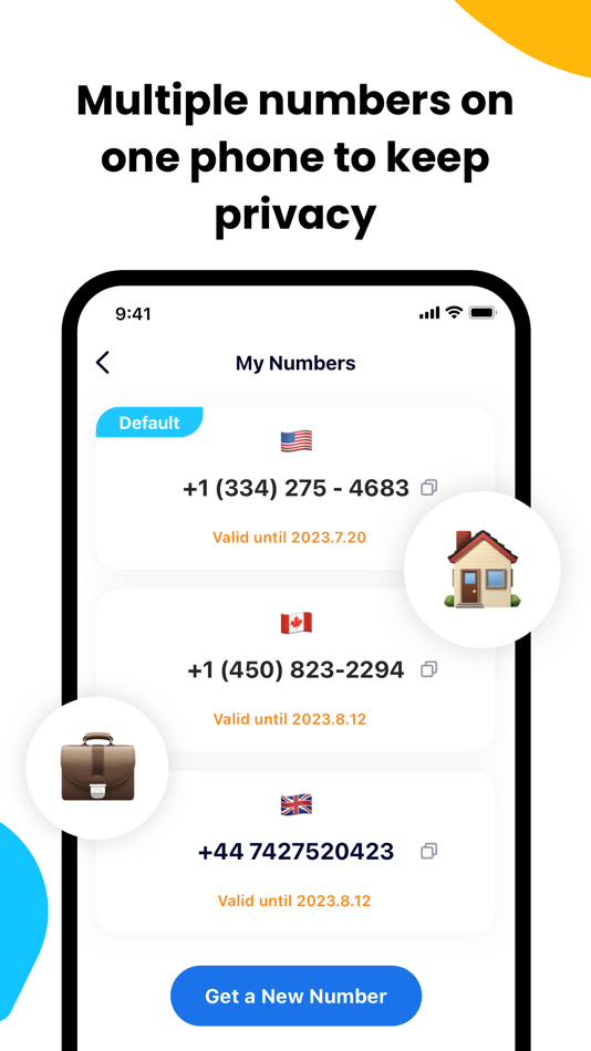 #5. Duo Phone Number - 2nd Line (iOS) 由: JUSI PTE.LTD.