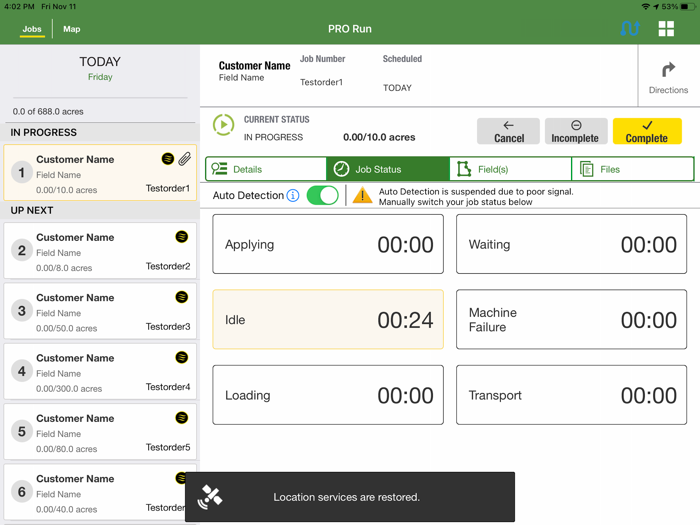 Operations Center PRO Run