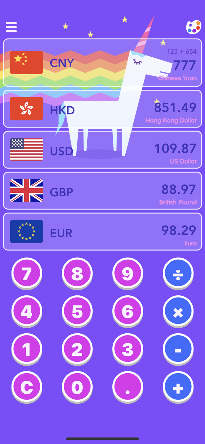 Color Currency Calculator