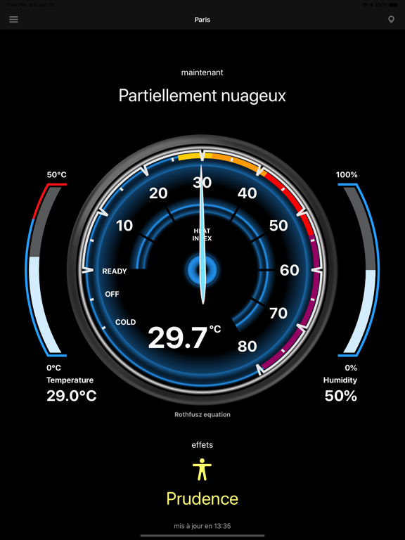 Screenshot #5 pour Indice de chaleur
