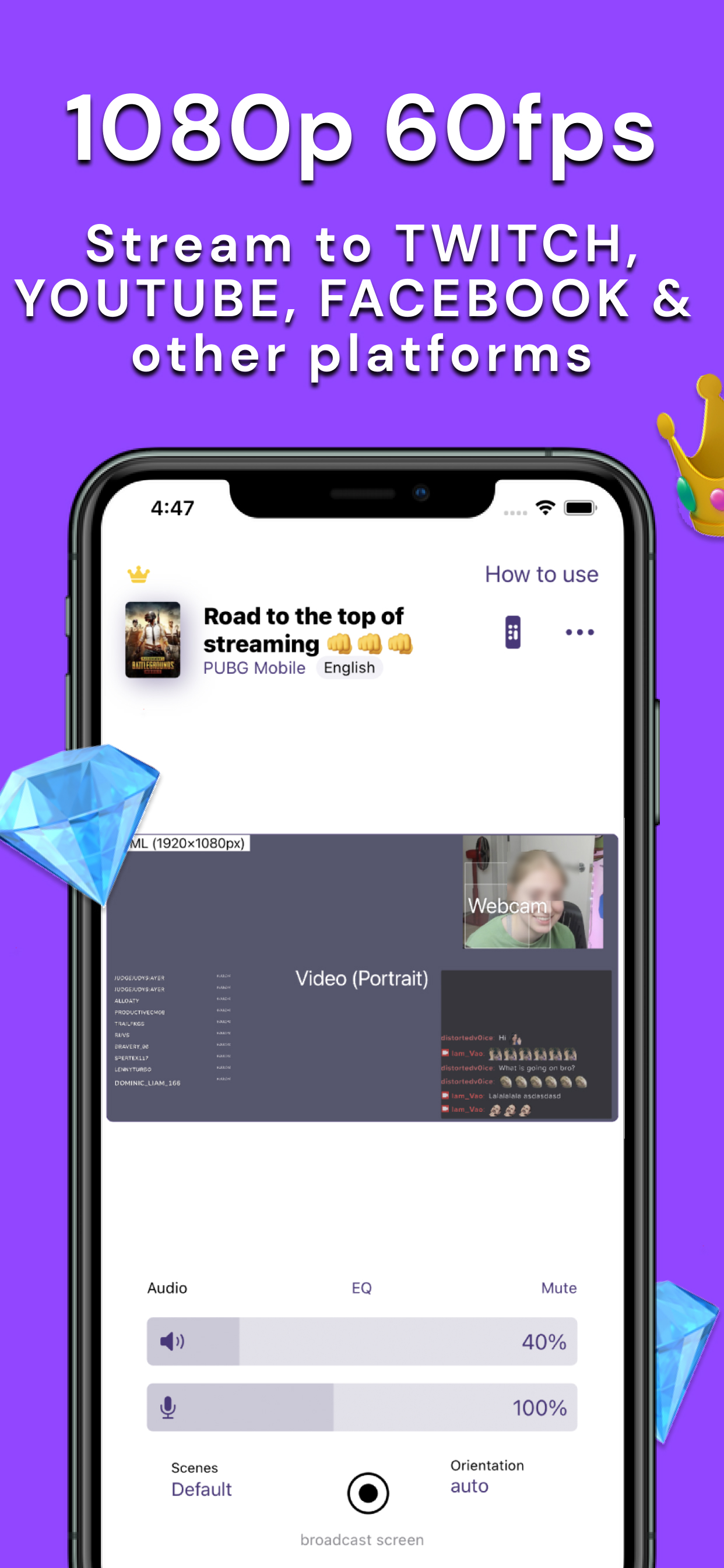 StreamChamp: Streaming App