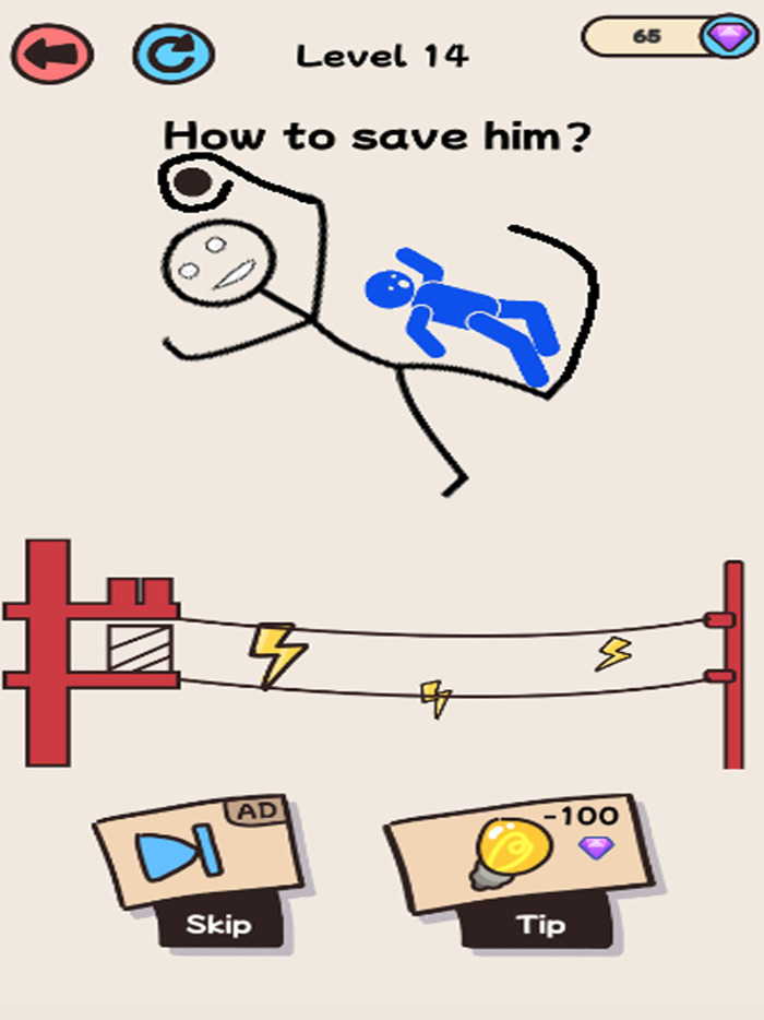 Draw 2 Save Happy Hero