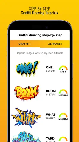 Game screenshot Graffiti Drawing Tutorials mod apk