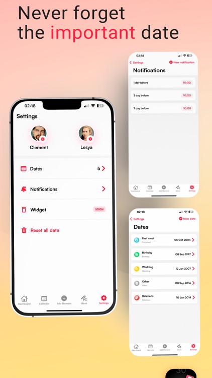 Love countdown: my anniversary