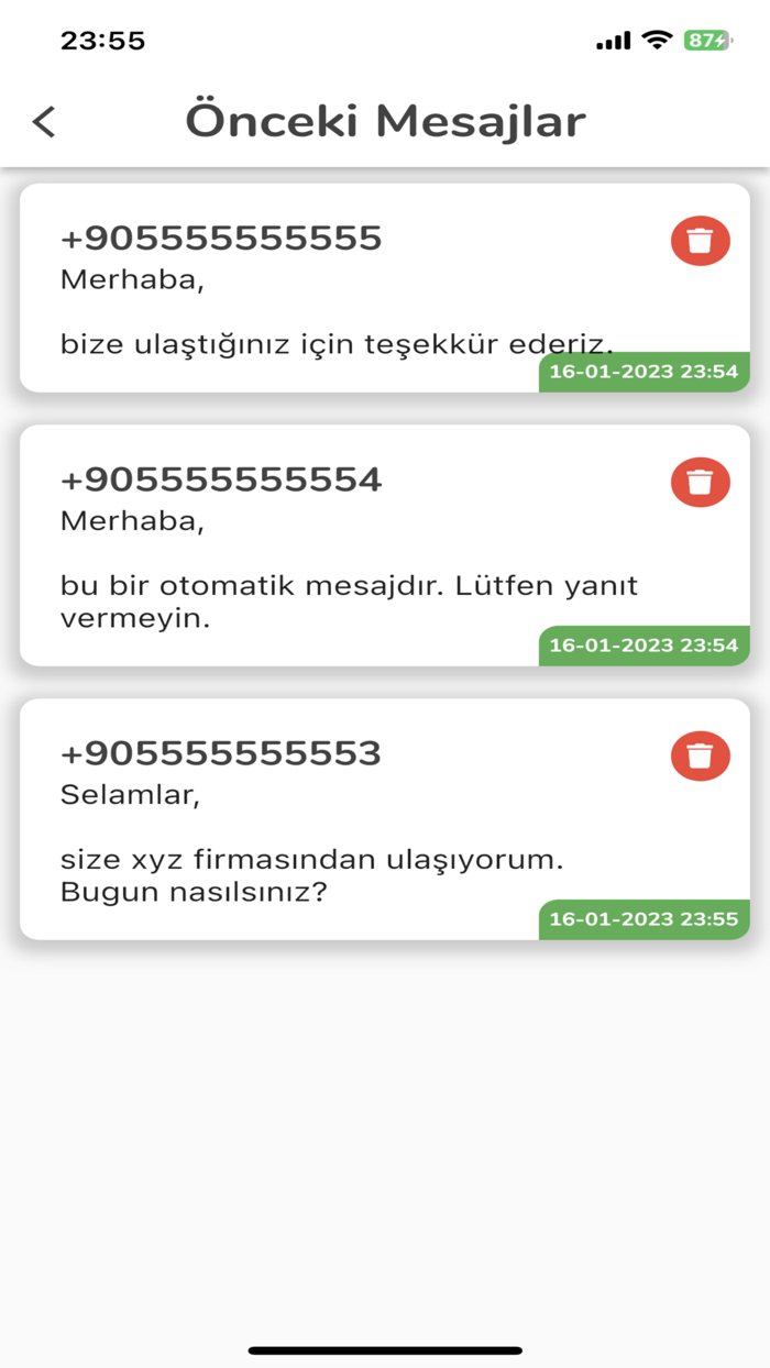 Second Messenger for WA