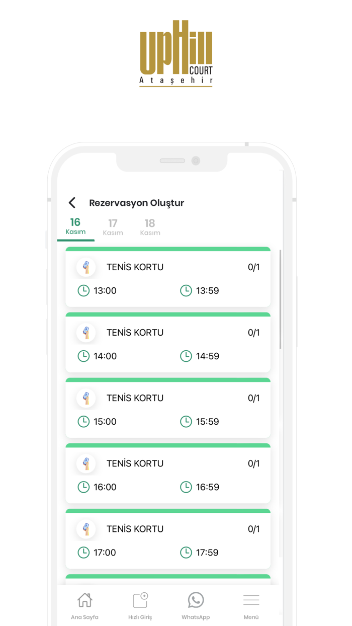 Uphill Court Ataşehir A Ada
