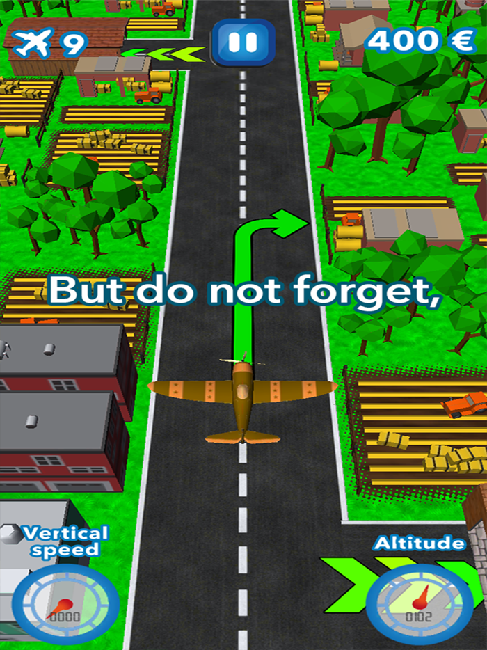 Emergency Landing Plane