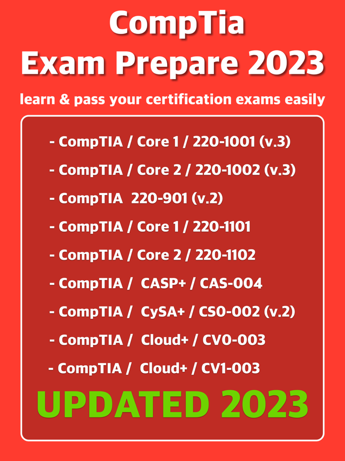 CompTIA Prep Exam 2023