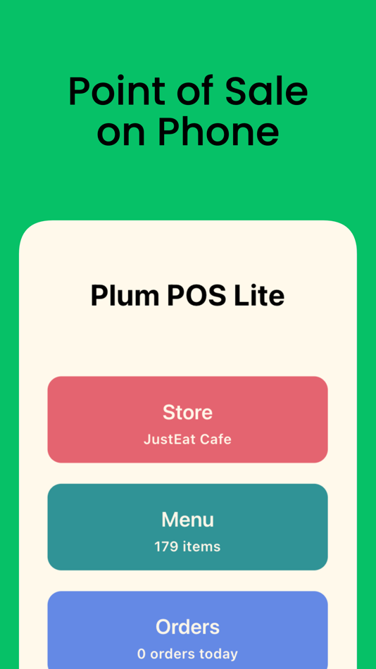 #1. Plum POS Lite (iOS) 由: Lagrange Technologies Private Limited